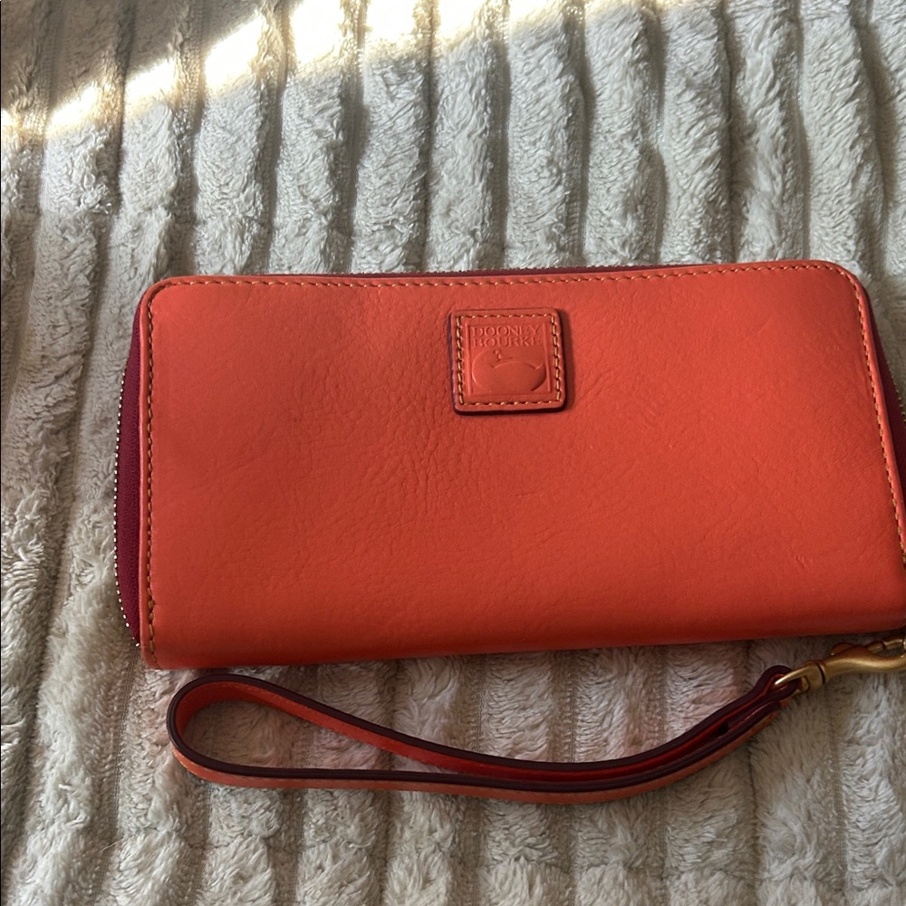 Brighton Vibrant Orange Wristlet - Picture 1 of 3